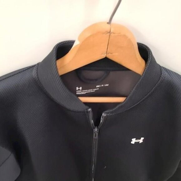 NEW Under Armour Women's Band Collar Long Sleeve Full-Zip Jacket Size S - Picture 2 of 9